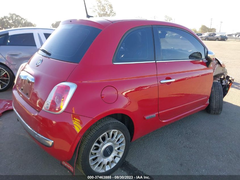 2013 FIAT 500 LOUNGE - 3C3CFFCR0DT522942