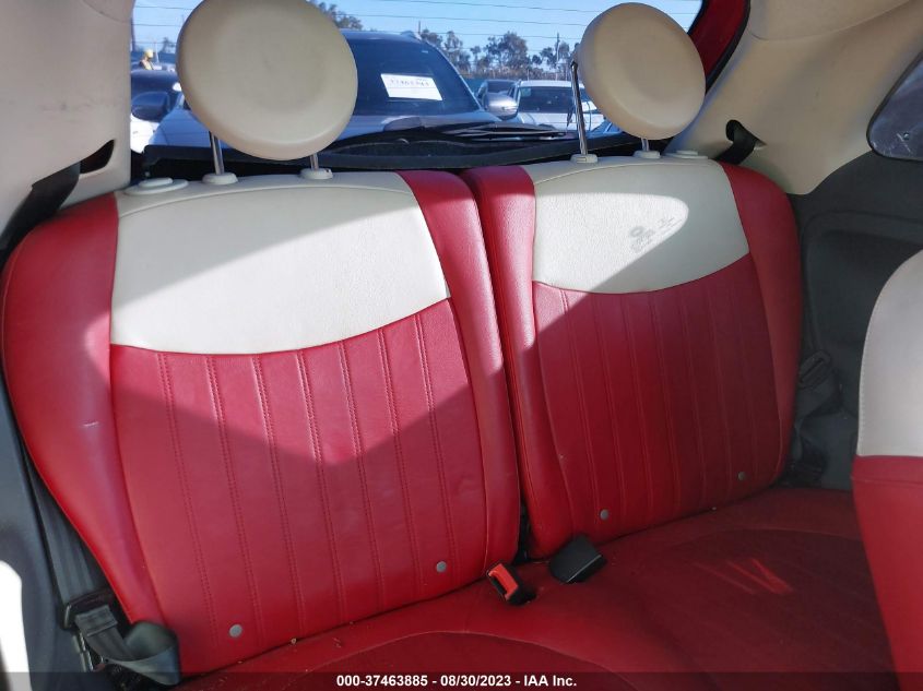 2013 FIAT 500 LOUNGE - 3C3CFFCR0DT522942