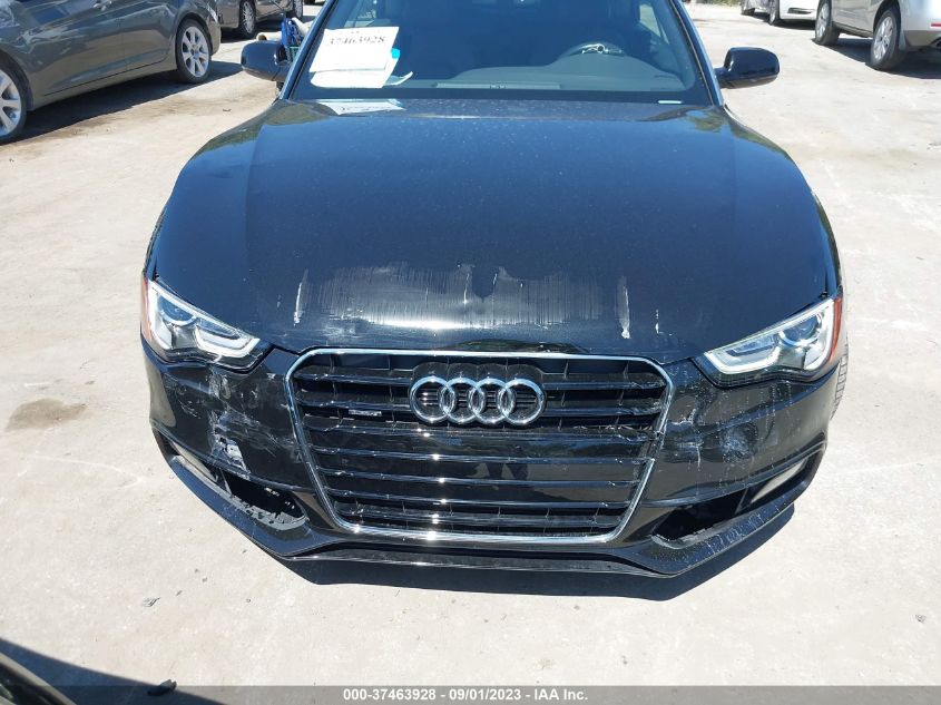 2015 AUDI A5 PREMIUM PLUS - WAUMFAFH0FN008689