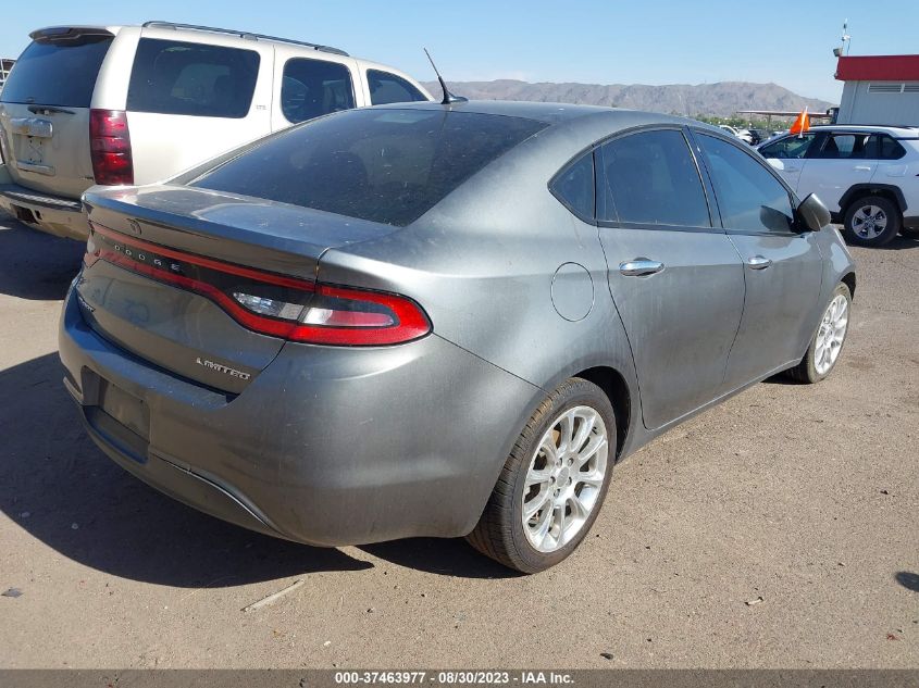 2013 DODGE DART LIMITED - 1C3CDFCA6DD346520
