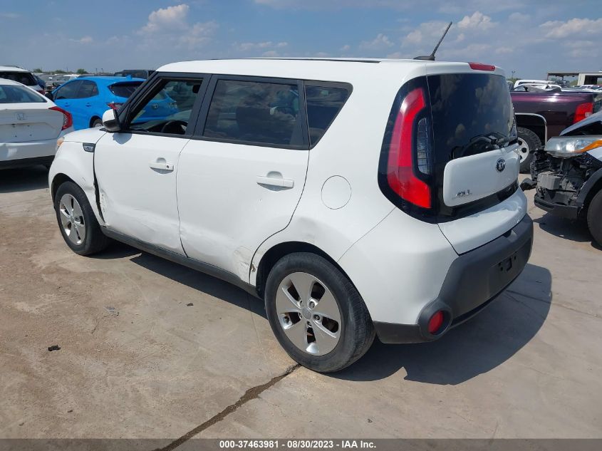 2015 KIA SOUL BASE - KNDJN2A28F7145403