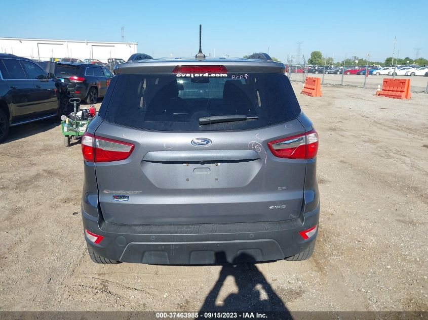 2019 FORD ECOSPORT SE - MAJ6S3GL4KC290854
