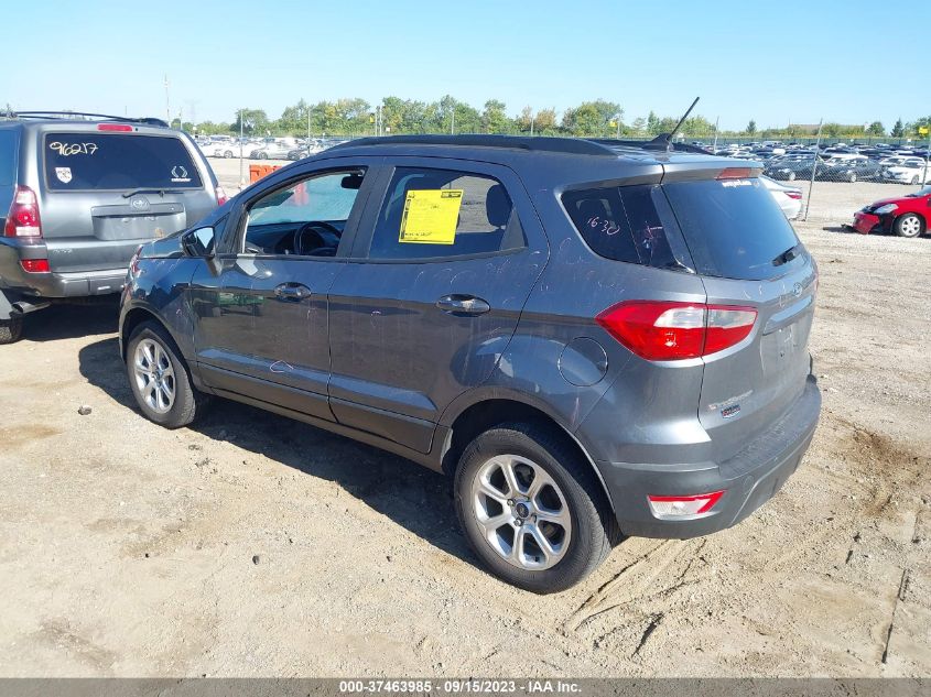 2019 FORD ECOSPORT SE - MAJ6S3GL4KC290854