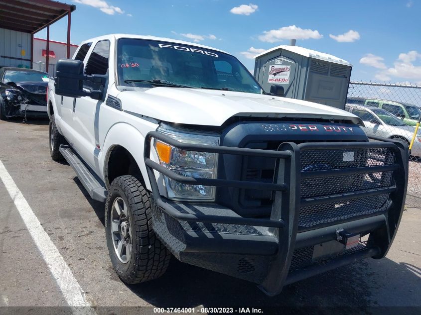 2015 FORD SUPER DUTY F-250 SRW LARIAT/PLATINUM - 1FT7W2B69FEA53642