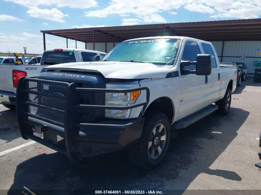 2015 FORD SUPER DUTY F-250 SRW LARIAT/PLATINUM - 1FT7W2B69FEA53642