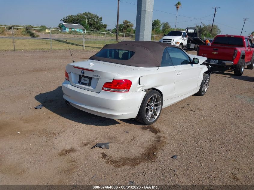 2013 BMW 1 SERIES 128I WBAUL7C50DVU09646