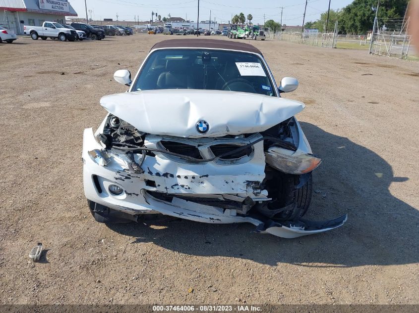 2013 BMW 1 SERIES 128I WBAUL7C50DVU09646