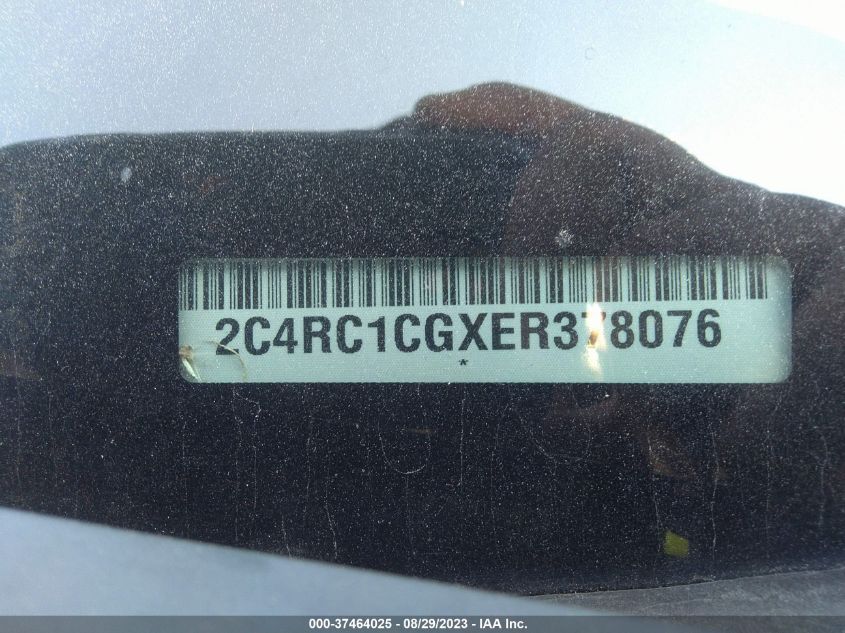 2014 CHRYSLER TOWN & COUNTRY TOURING-L - 2C4RC1CGXER378076