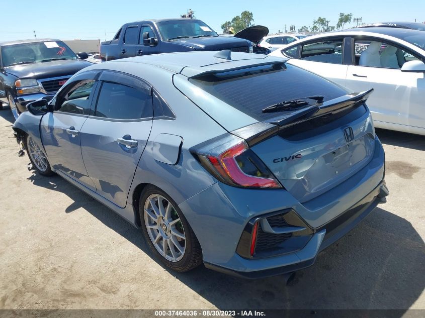 2020 HONDA CIVIC HATCHBACK EX - SHHFK7H68LU404125