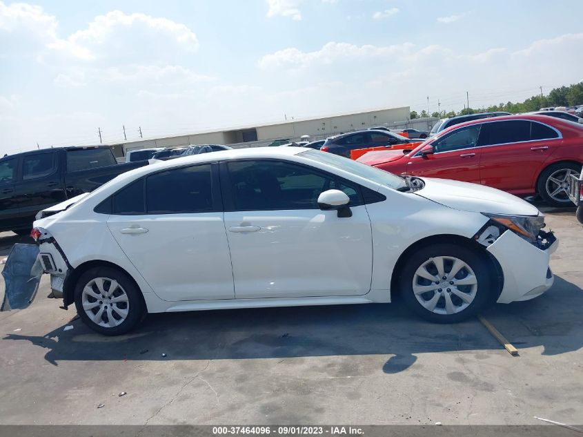 2022 TOYOTA COROLLA LE - JTDEPMAE7NJ193333