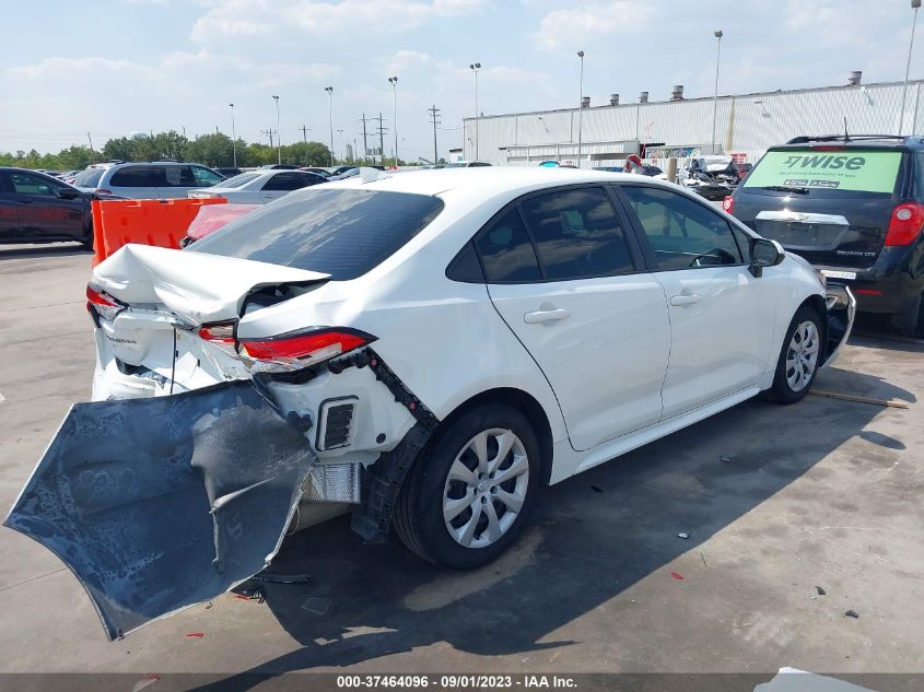 2022 TOYOTA COROLLA LE - JTDEPMAE7NJ193333