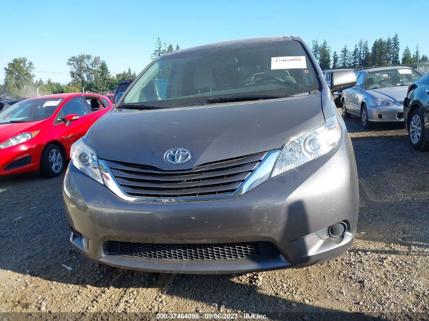 2016 TOYOTA SIENNA LE - 5TDKK3DC0GS714498