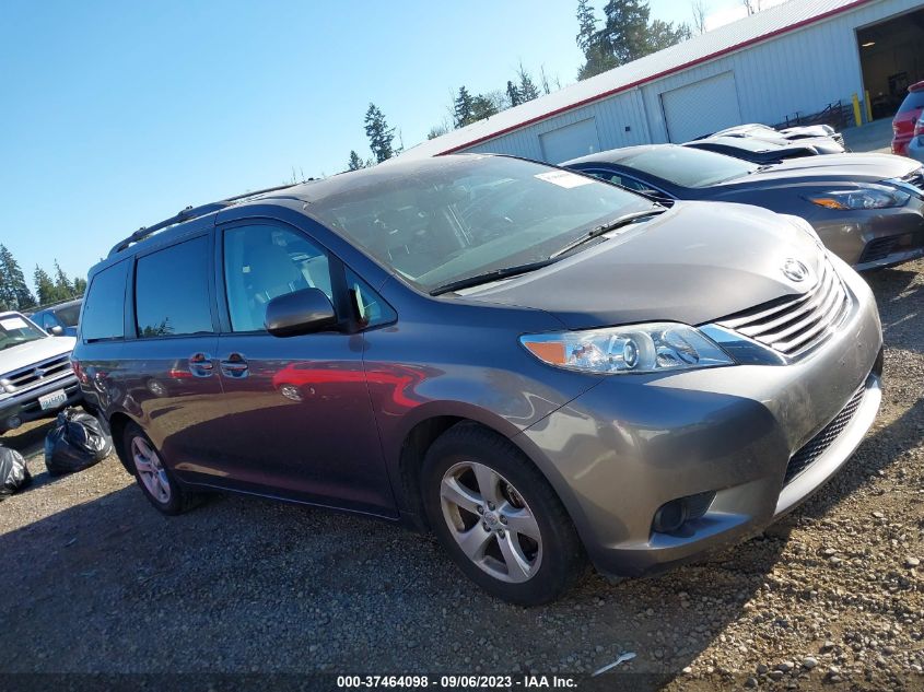 2016 TOYOTA SIENNA LE - 5TDKK3DC0GS714498