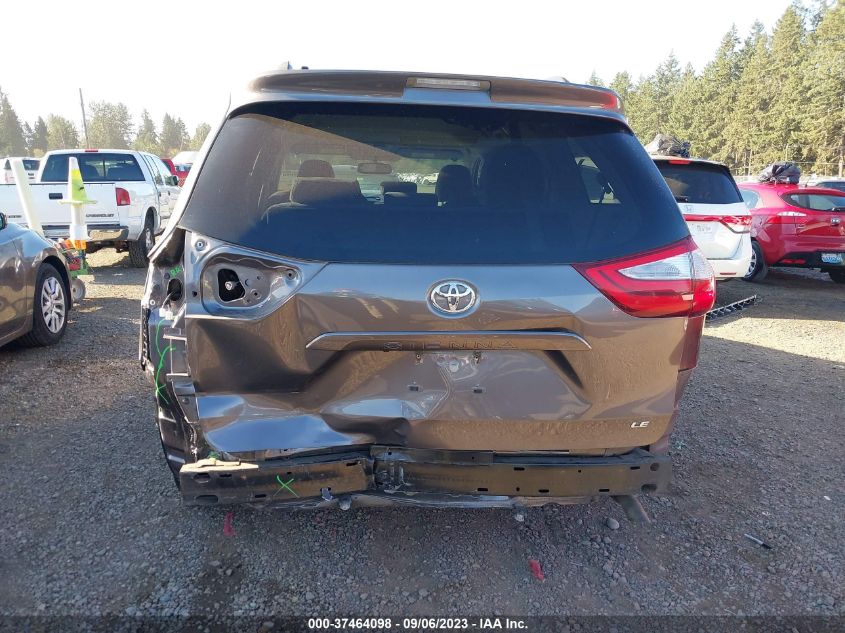 2016 TOYOTA SIENNA LE - 5TDKK3DC0GS714498