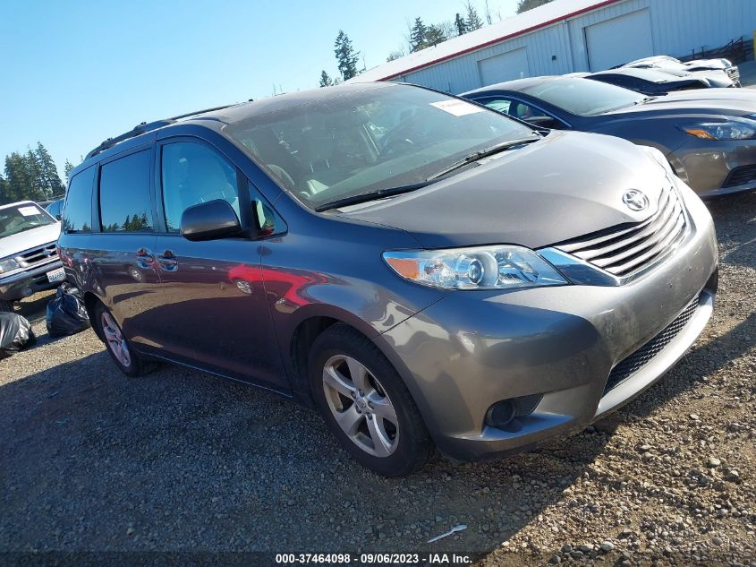 2016 TOYOTA SIENNA LE - 5TDKK3DC0GS714498
