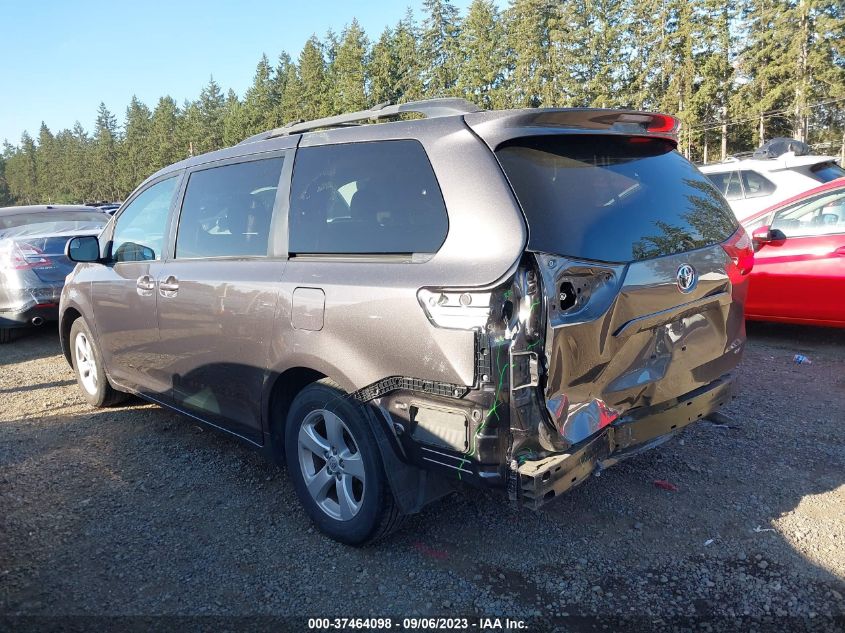 2016 TOYOTA SIENNA LE - 5TDKK3DC0GS714498