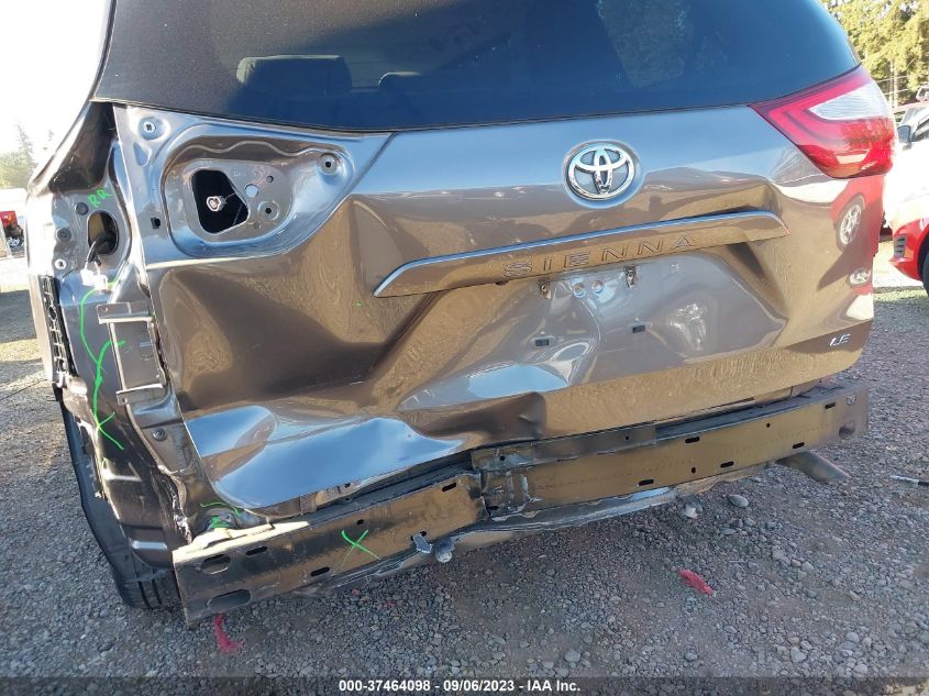 2016 TOYOTA SIENNA LE - 5TDKK3DC0GS714498