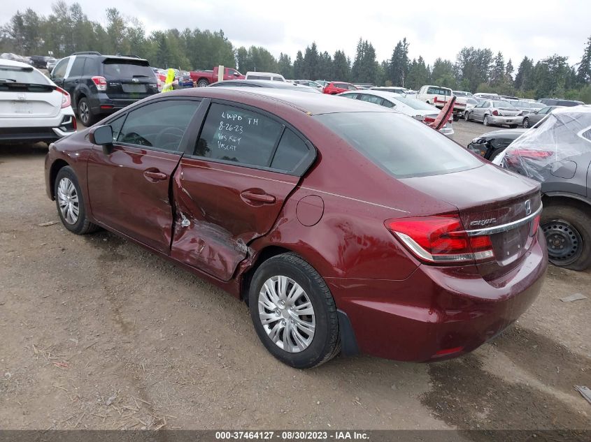 2015 HONDA CIVIC SEDAN LX - 19XFB2F52FE065757