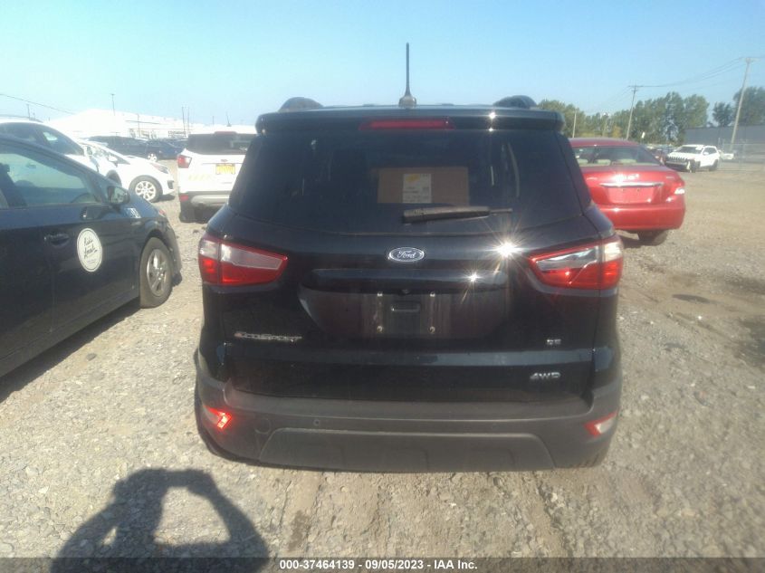2018 FORD ECOSPORT SE - MAJ6P1UL7JC164707