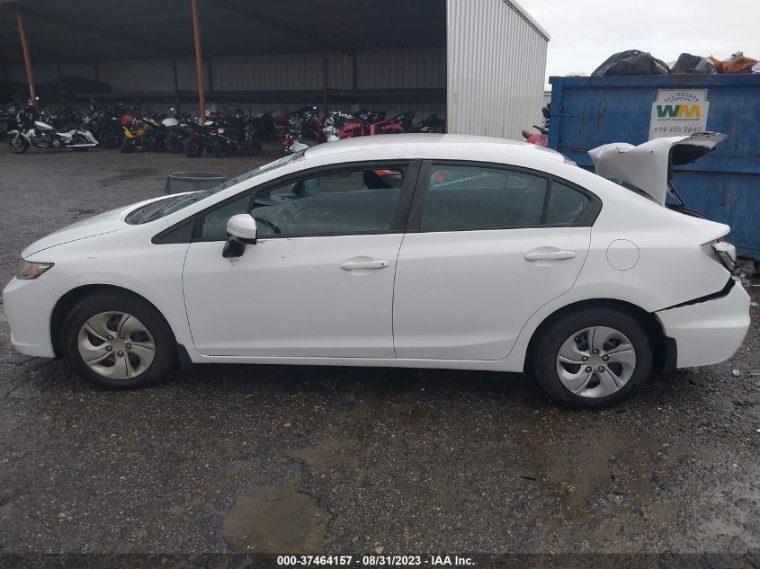 2015 HONDA CIVIC SEDAN LX - 19XFB2F56FE267355