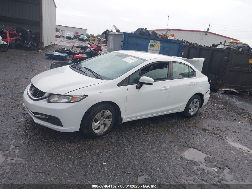 2015 HONDA CIVIC SEDAN LX - 19XFB2F56FE267355