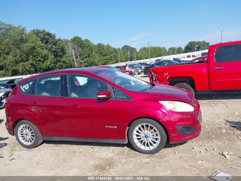 2013 FORD C-MAX HYBRID SE - 1FADP5AU6DL511380