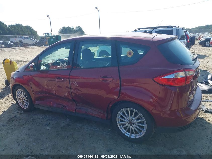 2013 FORD C-MAX HYBRID SE - 1FADP5AU6DL511380