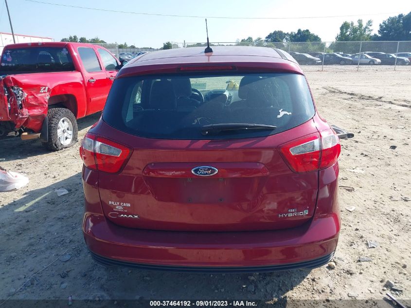 2013 FORD C-MAX HYBRID SE - 1FADP5AU6DL511380