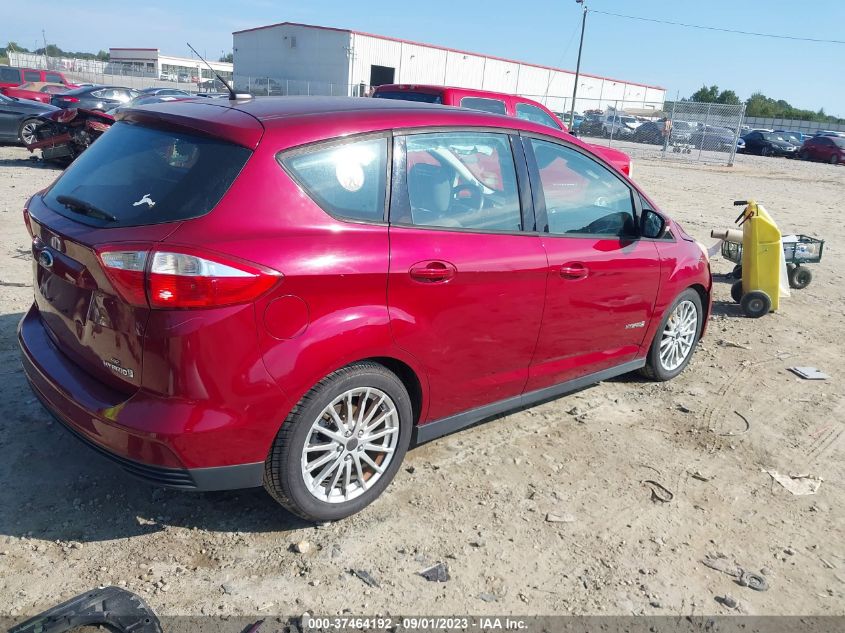 2013 FORD C-MAX HYBRID SE - 1FADP5AU6DL511380
