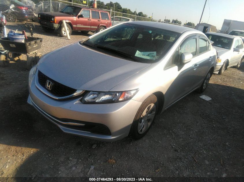 2014 HONDA CIVIC SEDAN LX - 19XFB2F51EE228980