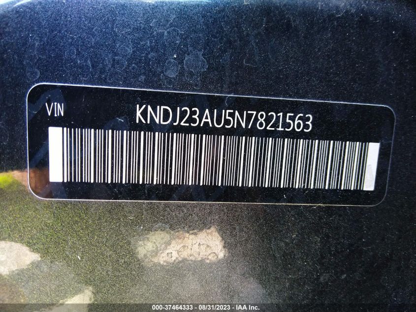 2022 KIA SOUL LX - KNDJ23AU5N7821563
