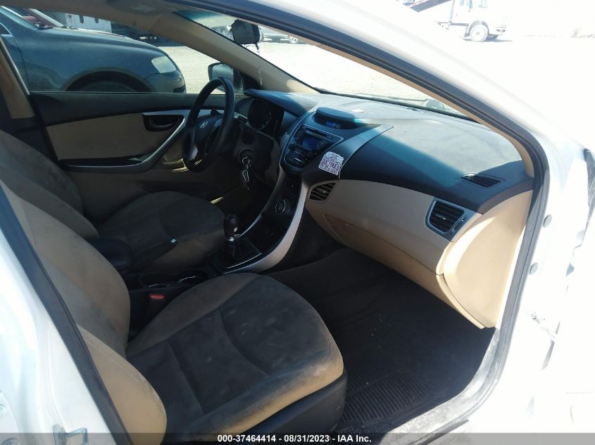 2013 HYUNDAI ELANTRA GLS - 5NPDH4AE9DH235016