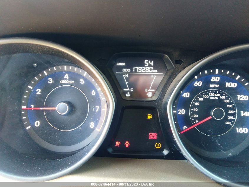 2013 HYUNDAI ELANTRA GLS - 5NPDH4AE9DH235016
