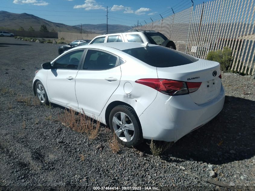 2013 HYUNDAI ELANTRA GLS - 5NPDH4AE9DH235016