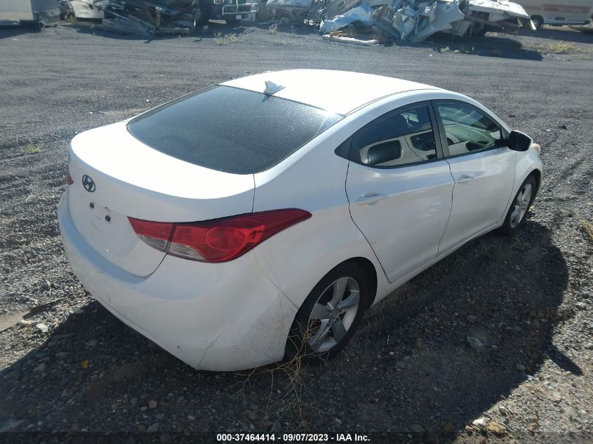 2013 HYUNDAI ELANTRA GLS - 5NPDH4AE9DH235016