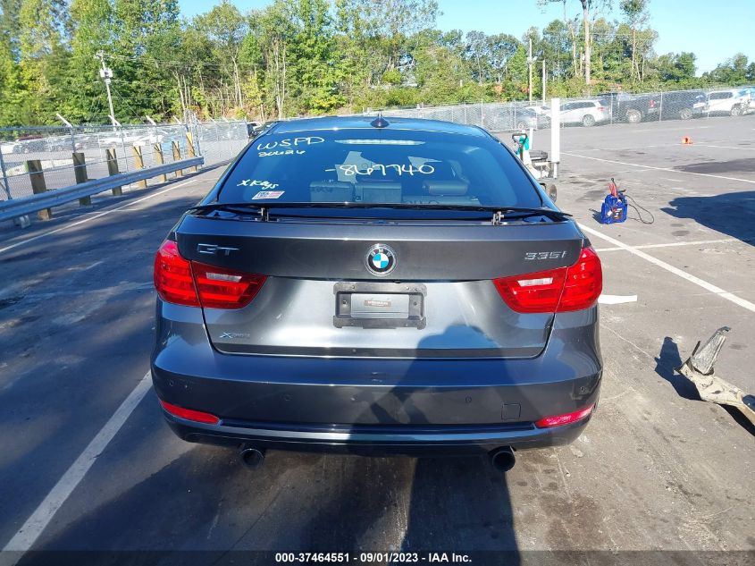 2014 BMW 3 SERIES GRAN TURISMO 335I XDRIVE WBA3X9C59ED867740