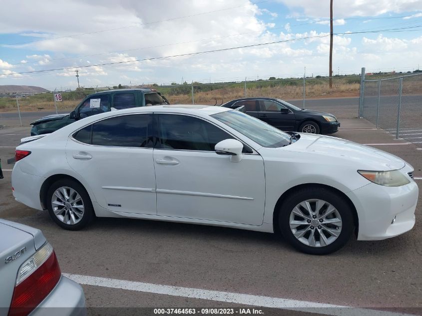 2013 LEXUS ES 300H HYBRID JTHBW1GG8D2021431