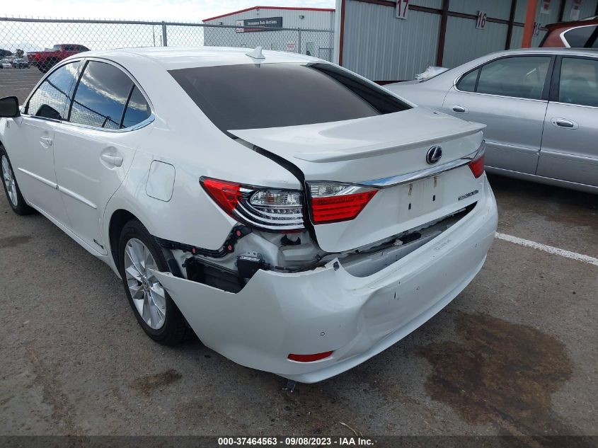 2013 LEXUS ES 300H HYBRID JTHBW1GG8D2021431