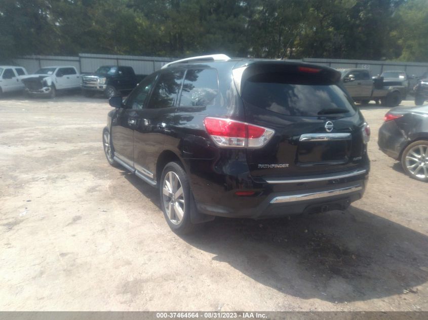 2015 NISSAN PATHFINDER PLATINUM - 5N1AR2MN9FC693598