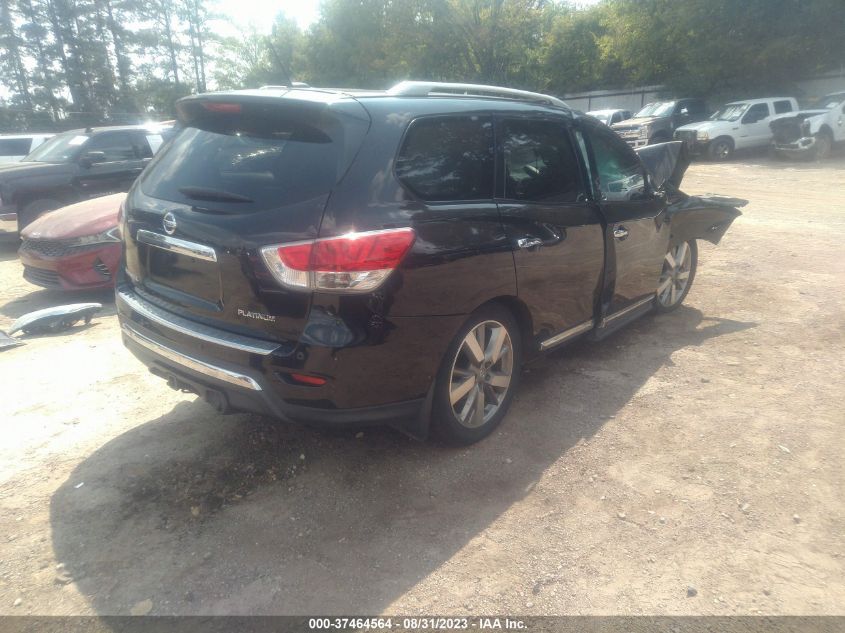 2015 NISSAN PATHFINDER PLATINUM - 5N1AR2MN9FC693598