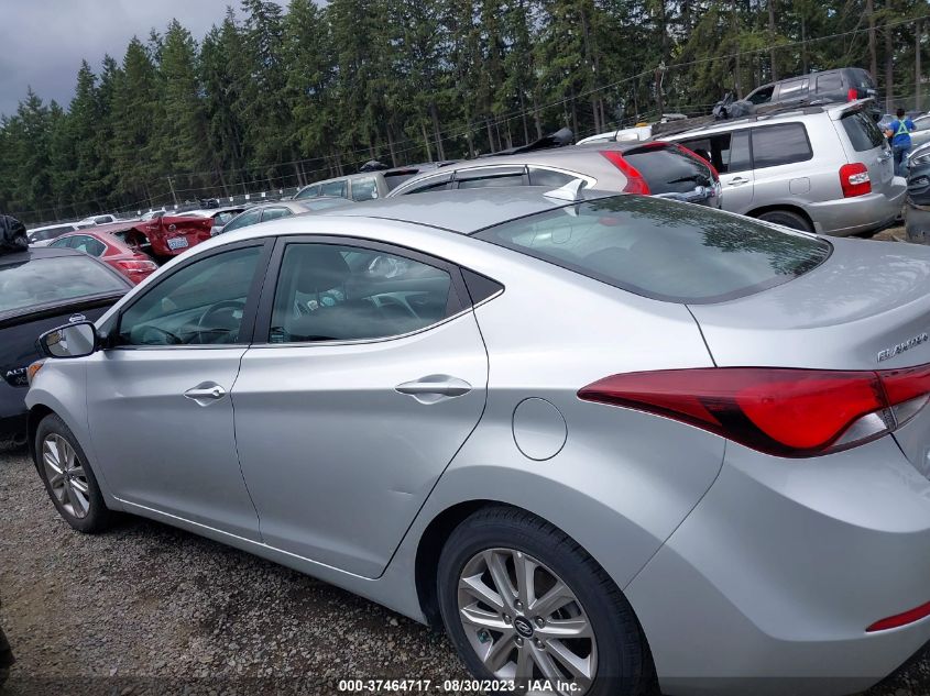 2015 HYUNDAI ELANTRA SE - 5NPDH4AEXFH601388