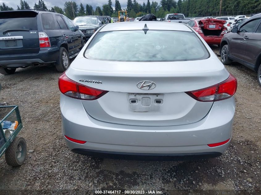 2015 HYUNDAI ELANTRA SE - 5NPDH4AEXFH601388