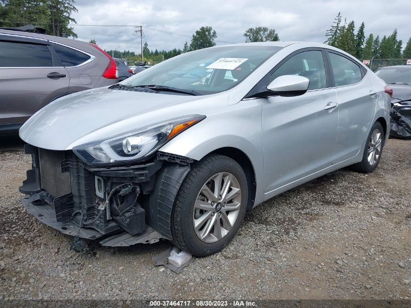 2015 HYUNDAI ELANTRA SE - 5NPDH4AEXFH601388