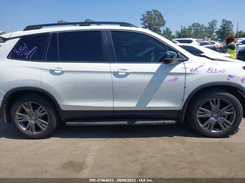2019 HONDA PASSPORT EX-L 5FNYF7H50KB000255