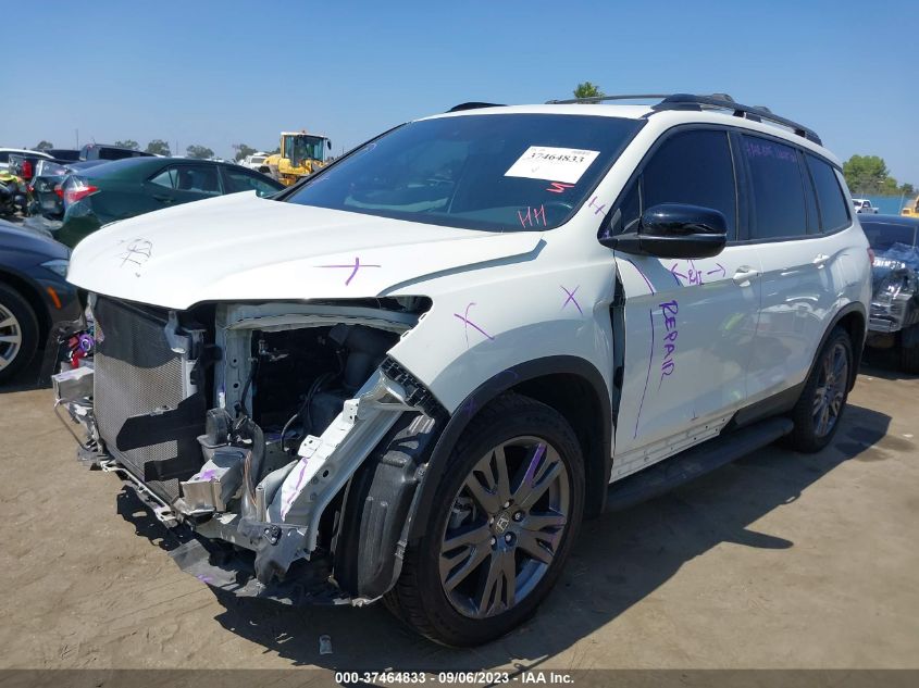 2019 HONDA PASSPORT EX-L 5FNYF7H50KB000255