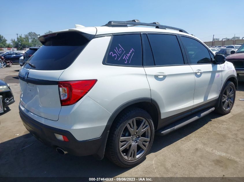 2019 HONDA PASSPORT EX-L 5FNYF7H50KB000255