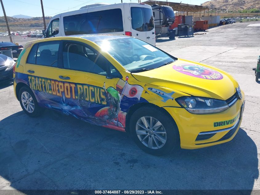 2018 VOLKSWAGEN GOLF S/SE - 3VWG17AU3JM270986