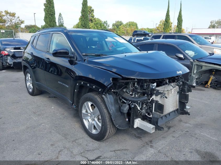 2022 JEEP COMPASS LATITUDE - 3C4NJCBB6NT166357