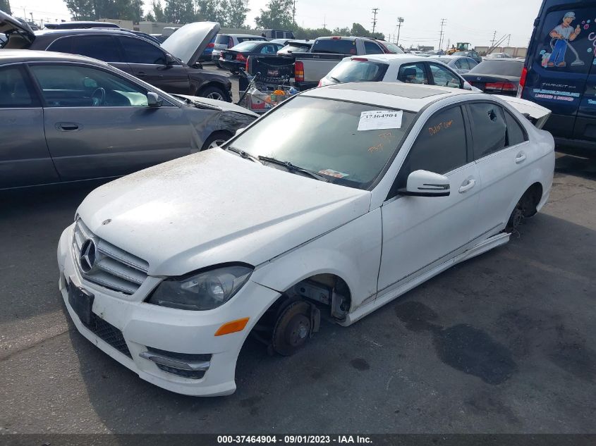 2013 MERCEDES-BENZ C-CLASS C 250 - WDDGF4HB3DA751349