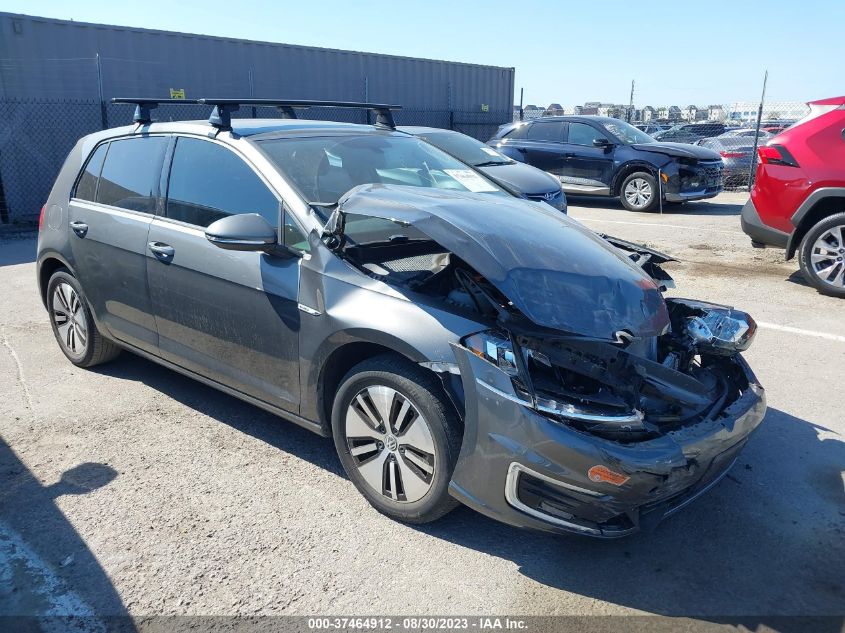 2019 VOLKSWAGEN E-GOLF SE - WVWKR7AU1KW915125